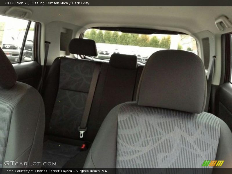 Sizzling Crimson Mica / Dark Gray 2012 Scion xB