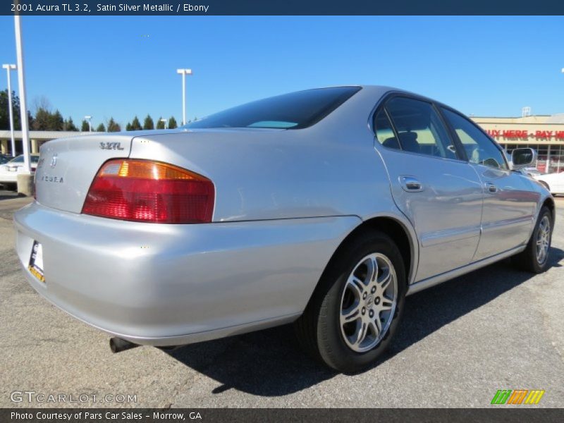 Satin Silver Metallic / Ebony 2001 Acura TL 3.2
