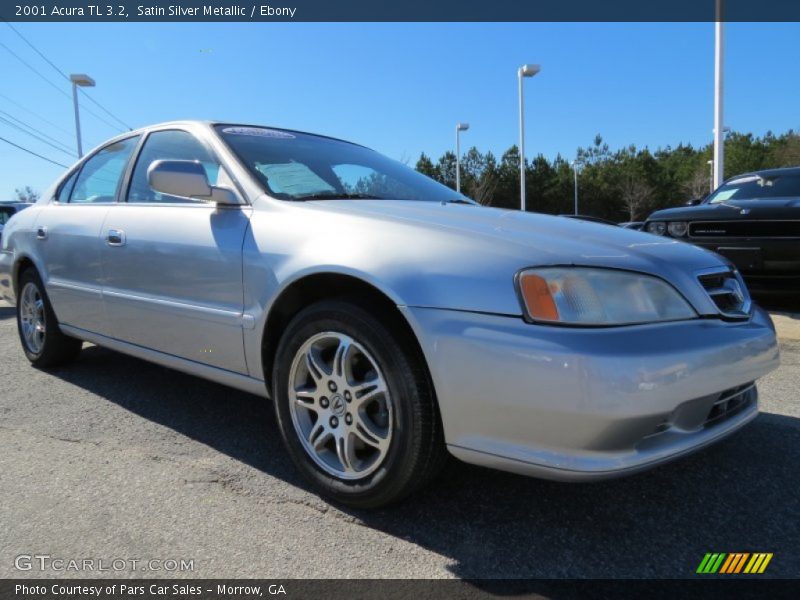 Satin Silver Metallic / Ebony 2001 Acura TL 3.2