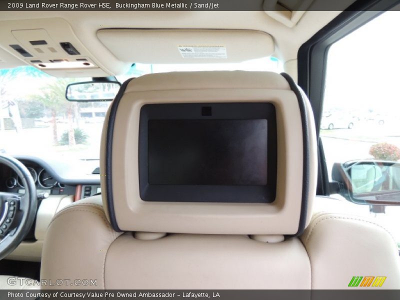 Entertainment System of 2009 Range Rover HSE