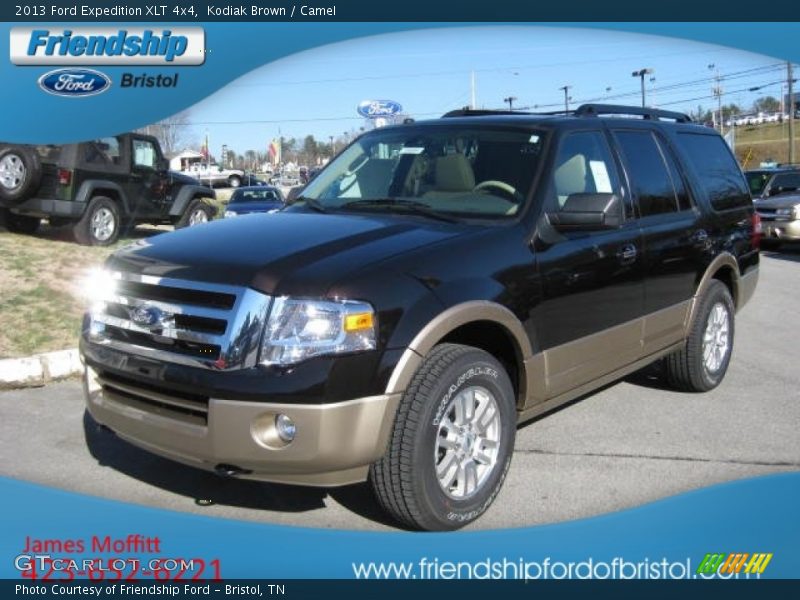 Kodiak Brown / Camel 2013 Ford Expedition XLT 4x4