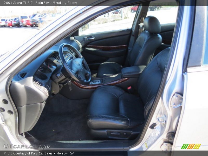 Satin Silver Metallic / Ebony 2001 Acura TL 3.2