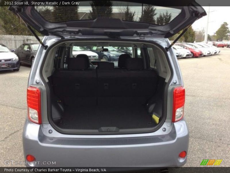 Stingray Metallic / Dark Gray 2012 Scion xB