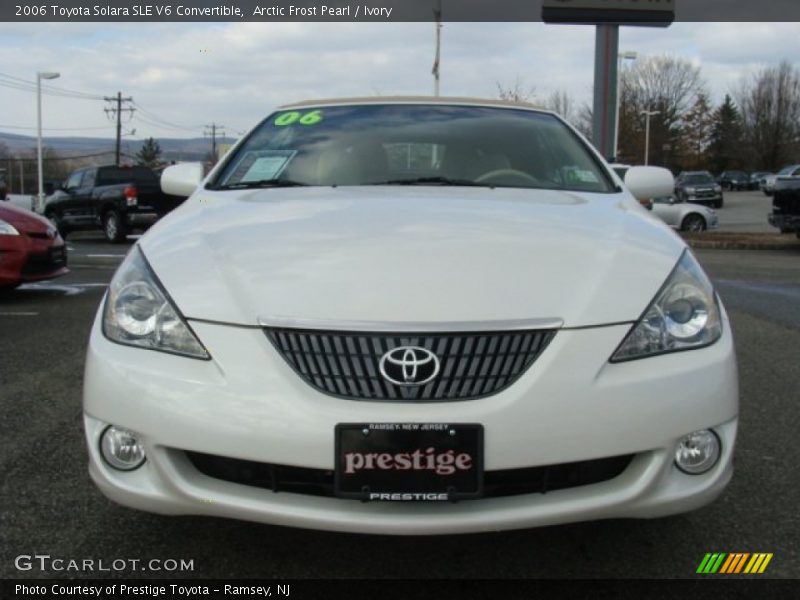 Arctic Frost Pearl / Ivory 2006 Toyota Solara SLE V6 Convertible