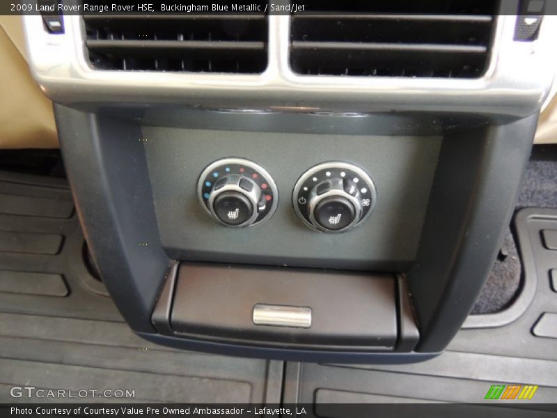 Controls of 2009 Range Rover HSE