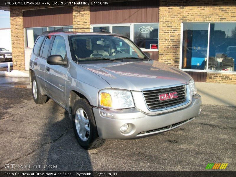 Liquid Silver Metallic / Light Gray 2006 GMC Envoy SLT 4x4