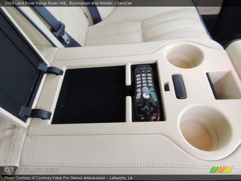 Buckingham Blue Metallic / Sand/Jet 2009 Land Rover Range Rover HSE