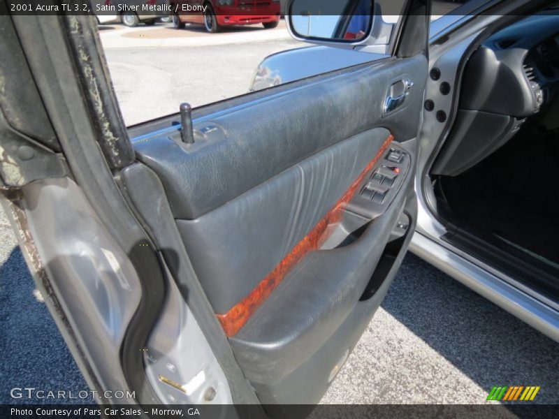 Satin Silver Metallic / Ebony 2001 Acura TL 3.2