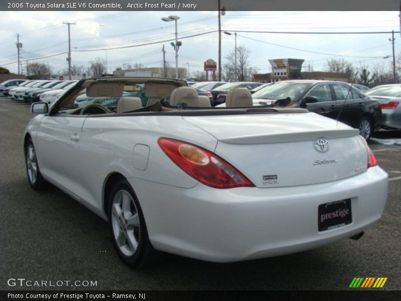 Arctic Frost Pearl / Ivory 2006 Toyota Solara SLE V6 Convertible