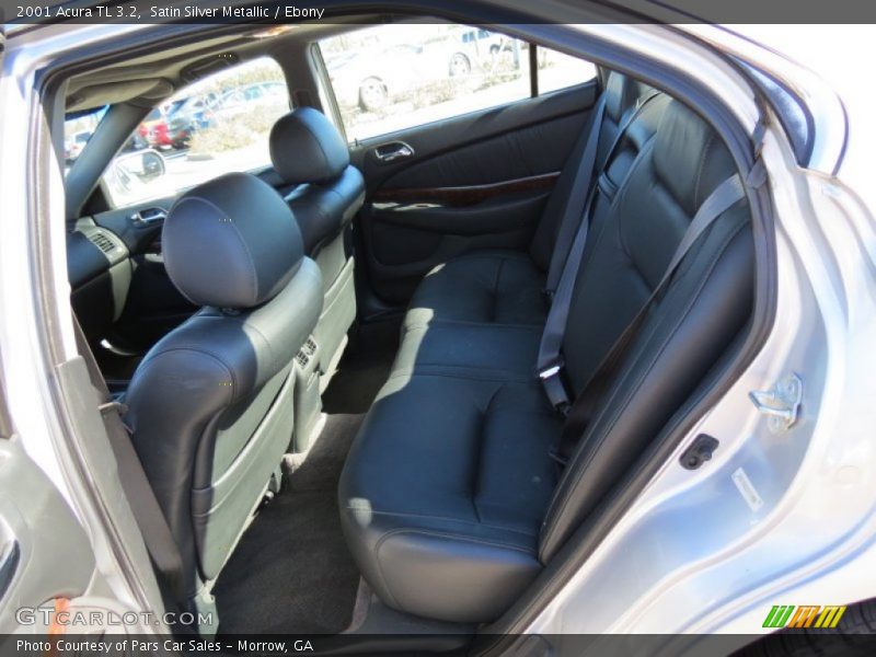 Satin Silver Metallic / Ebony 2001 Acura TL 3.2