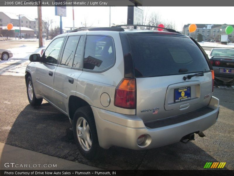 Liquid Silver Metallic / Light Gray 2006 GMC Envoy SLT 4x4