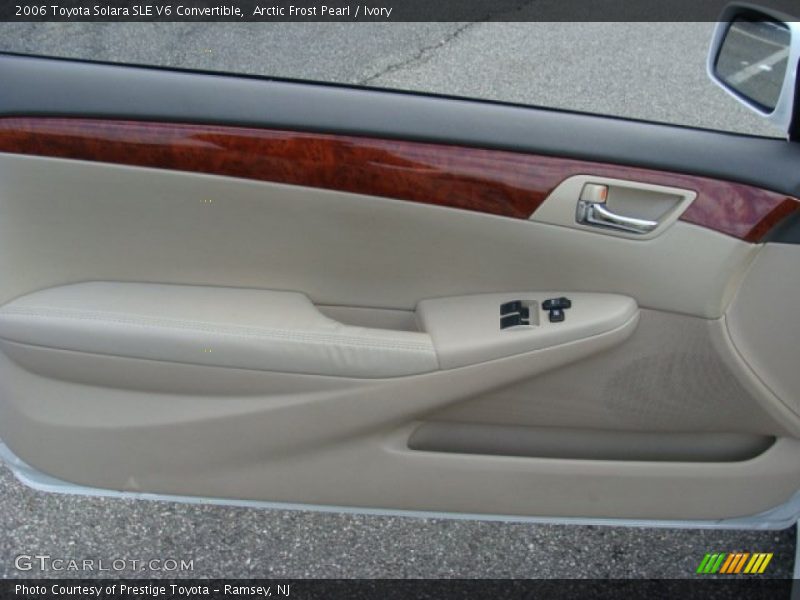 Arctic Frost Pearl / Ivory 2006 Toyota Solara SLE V6 Convertible