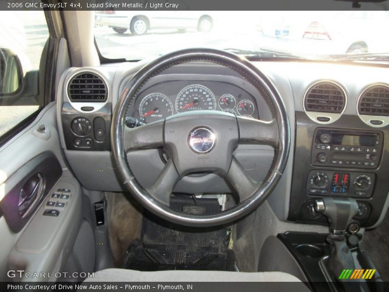 Liquid Silver Metallic / Light Gray 2006 GMC Envoy SLT 4x4