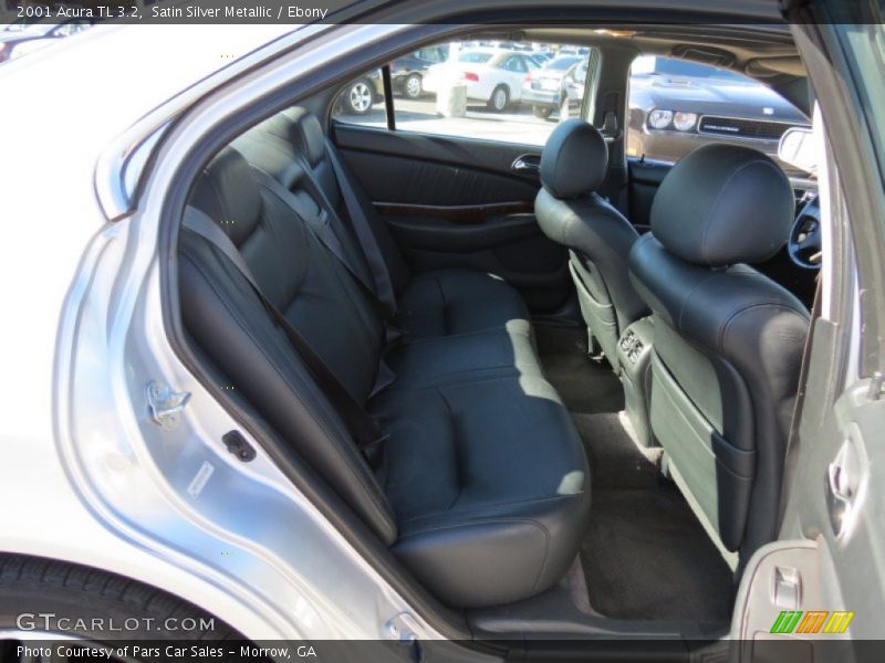 Satin Silver Metallic / Ebony 2001 Acura TL 3.2
