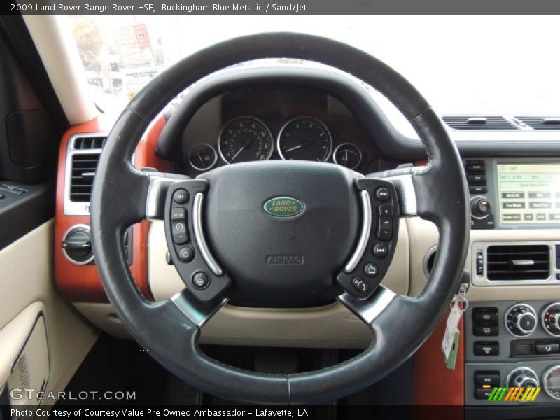  2009 Range Rover HSE Steering Wheel
