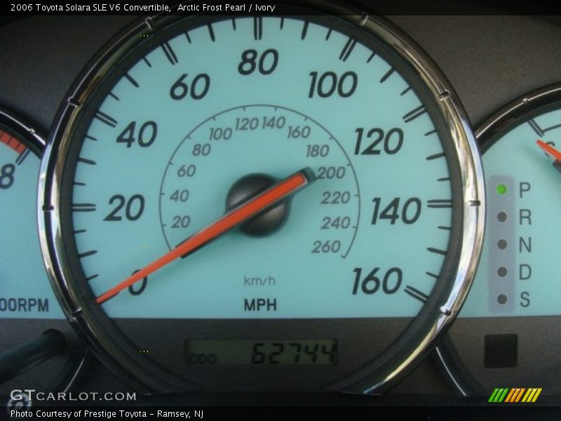 Arctic Frost Pearl / Ivory 2006 Toyota Solara SLE V6 Convertible