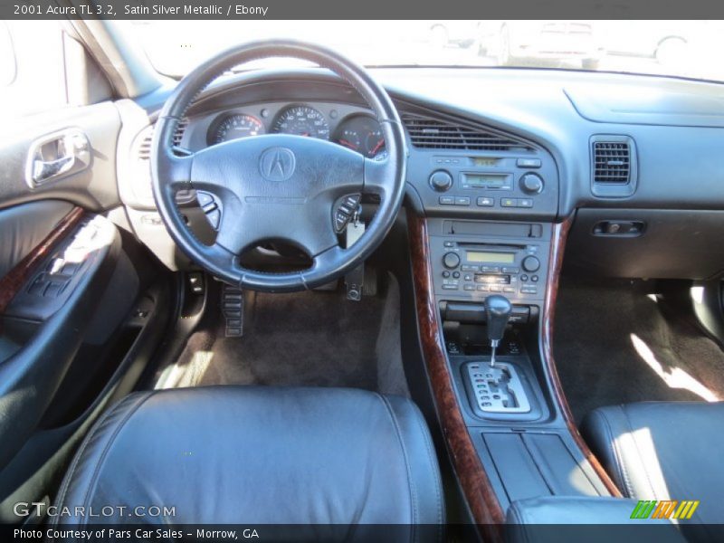 Satin Silver Metallic / Ebony 2001 Acura TL 3.2