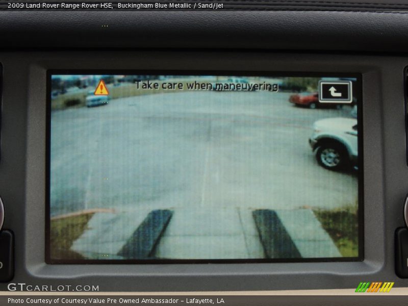 Buckingham Blue Metallic / Sand/Jet 2009 Land Rover Range Rover HSE