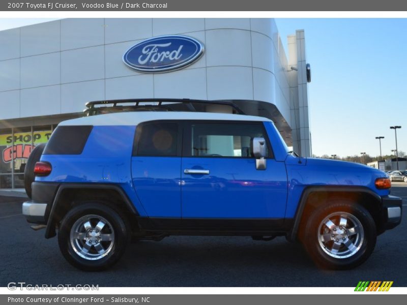 Voodoo Blue / Dark Charcoal 2007 Toyota FJ Cruiser
