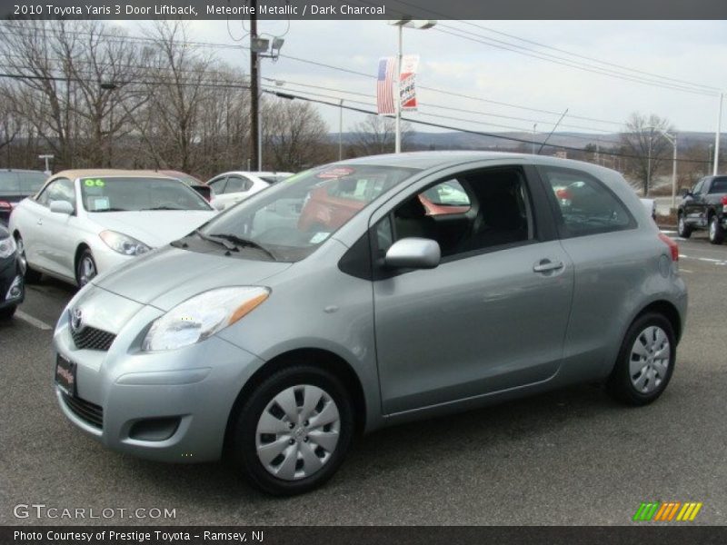 Front 3/4 View of 2010 Yaris 3 Door Liftback