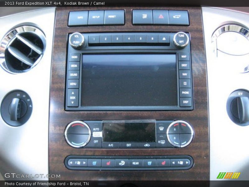 Controls of 2013 Expedition XLT 4x4