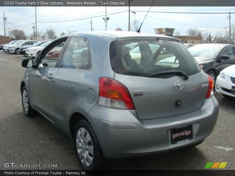 Meteorite Metallic / Dark Charcoal 2010 Toyota Yaris 3 Door Liftback