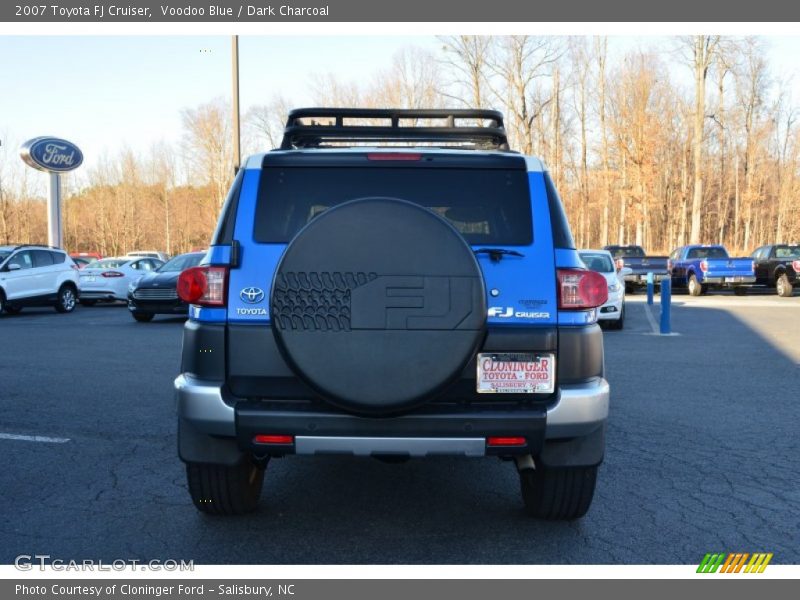 Voodoo Blue / Dark Charcoal 2007 Toyota FJ Cruiser