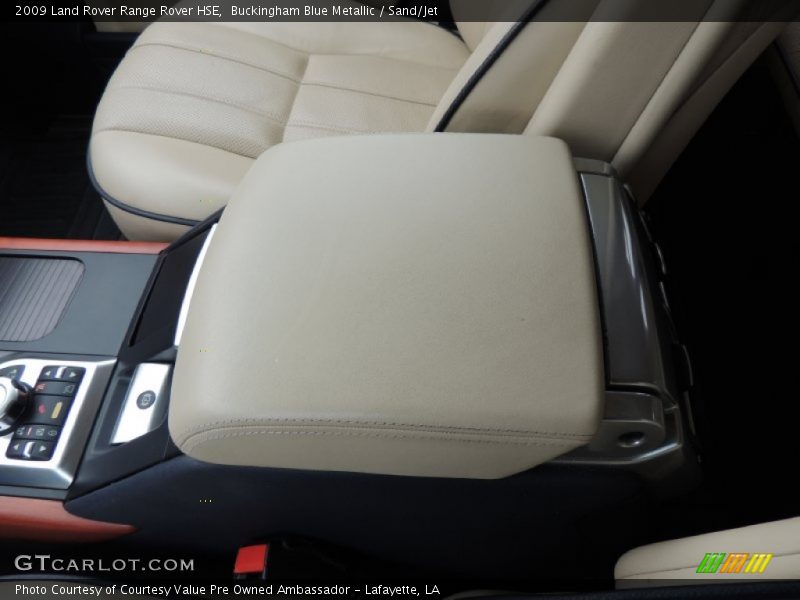 Buckingham Blue Metallic / Sand/Jet 2009 Land Rover Range Rover HSE