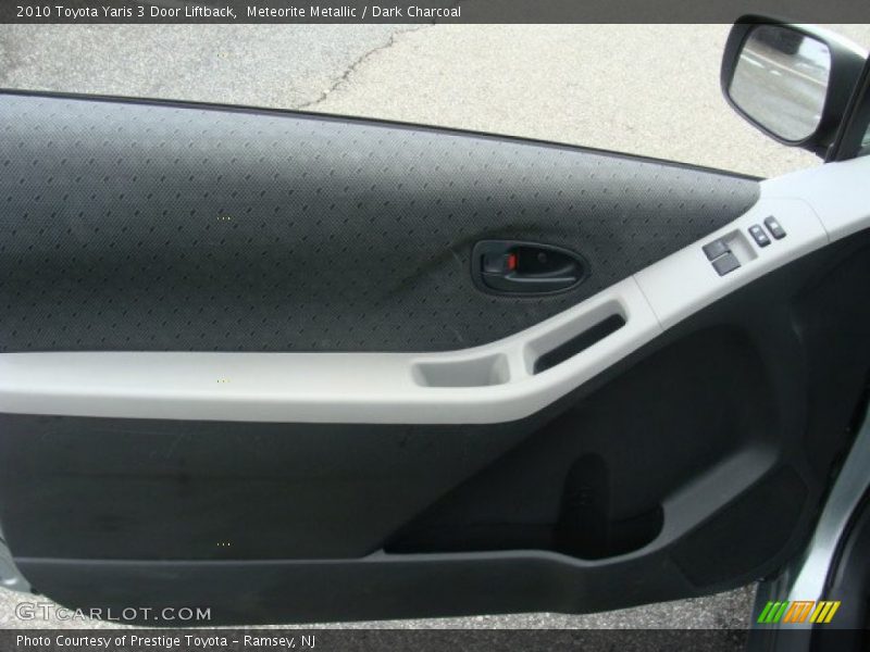Meteorite Metallic / Dark Charcoal 2010 Toyota Yaris 3 Door Liftback
