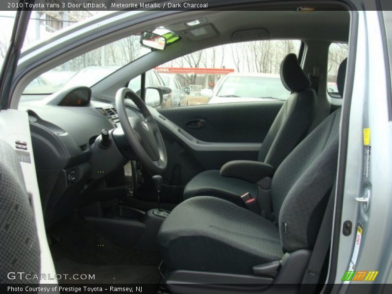 Meteorite Metallic / Dark Charcoal 2010 Toyota Yaris 3 Door Liftback