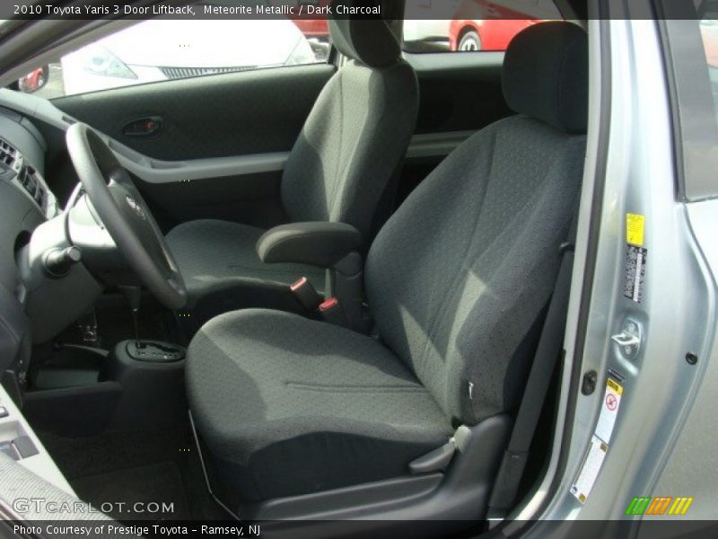Meteorite Metallic / Dark Charcoal 2010 Toyota Yaris 3 Door Liftback