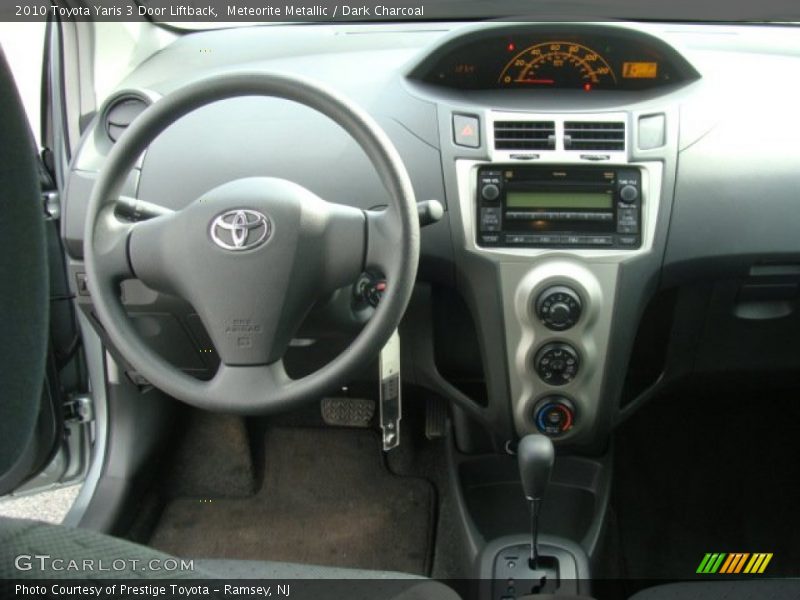 Meteorite Metallic / Dark Charcoal 2010 Toyota Yaris 3 Door Liftback