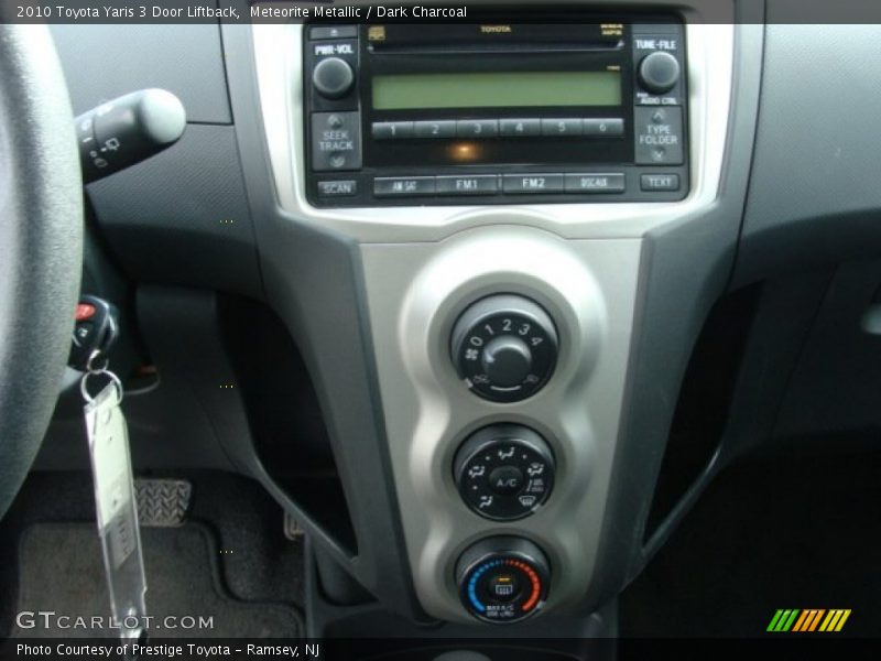 Meteorite Metallic / Dark Charcoal 2010 Toyota Yaris 3 Door Liftback