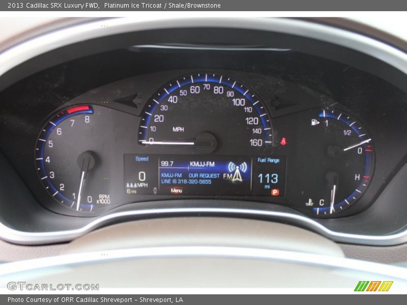  2013 SRX Luxury FWD Luxury FWD Gauges