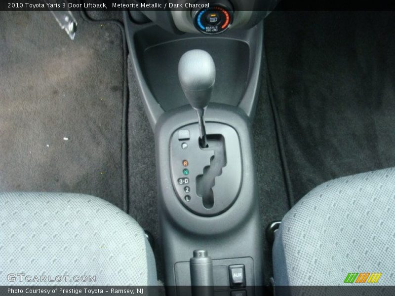 Meteorite Metallic / Dark Charcoal 2010 Toyota Yaris 3 Door Liftback