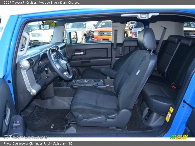 Voodoo Blue / Dark Charcoal 2007 Toyota FJ Cruiser