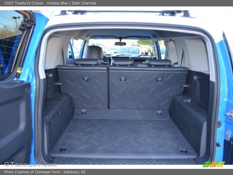 Voodoo Blue / Dark Charcoal 2007 Toyota FJ Cruiser