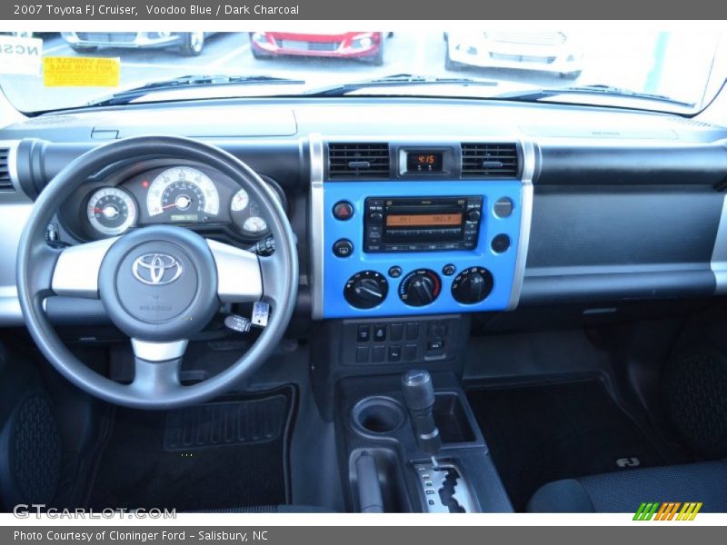 Voodoo Blue / Dark Charcoal 2007 Toyota FJ Cruiser