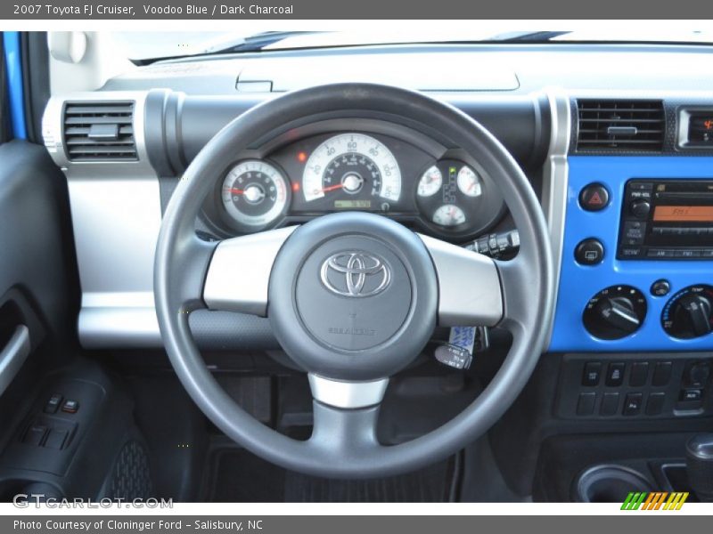 Voodoo Blue / Dark Charcoal 2007 Toyota FJ Cruiser