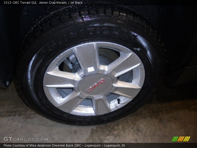 Ashen Gray Metallic / Jet Black 2013 GMC Terrain SLE