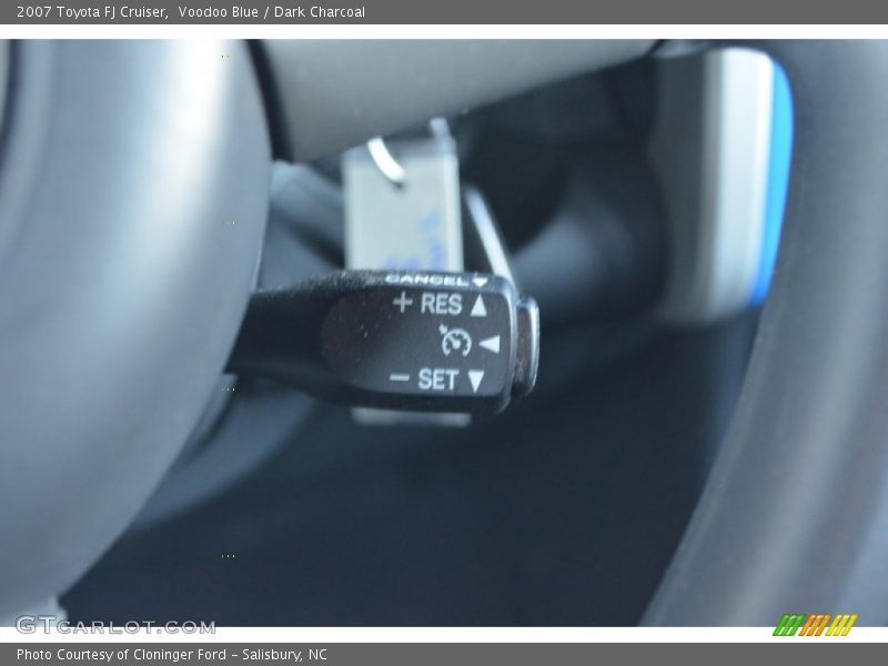 Voodoo Blue / Dark Charcoal 2007 Toyota FJ Cruiser