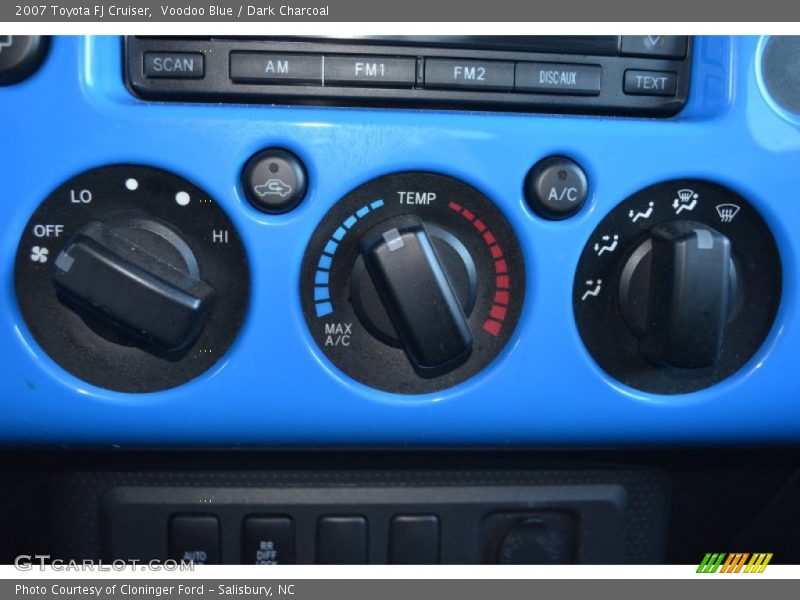 Voodoo Blue / Dark Charcoal 2007 Toyota FJ Cruiser