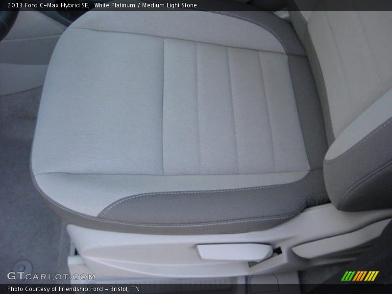 White Platinum / Medium Light Stone 2013 Ford C-Max Hybrid SE