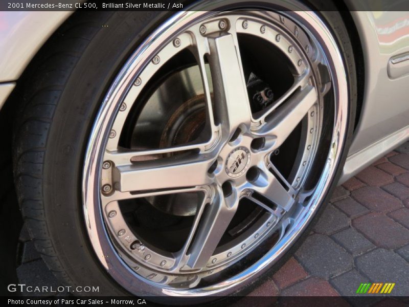 Brilliant Silver Metallic / Ash 2001 Mercedes-Benz CL 500