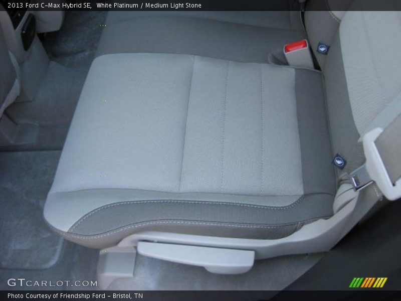 White Platinum / Medium Light Stone 2013 Ford C-Max Hybrid SE