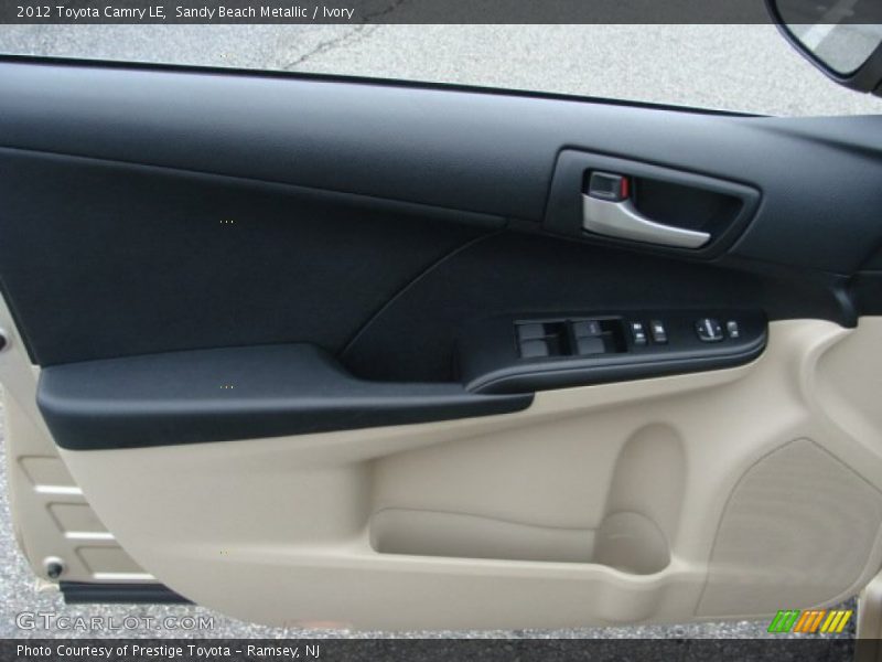 Sandy Beach Metallic / Ivory 2012 Toyota Camry LE