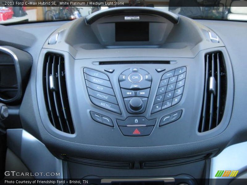 White Platinum / Medium Light Stone 2013 Ford C-Max Hybrid SE