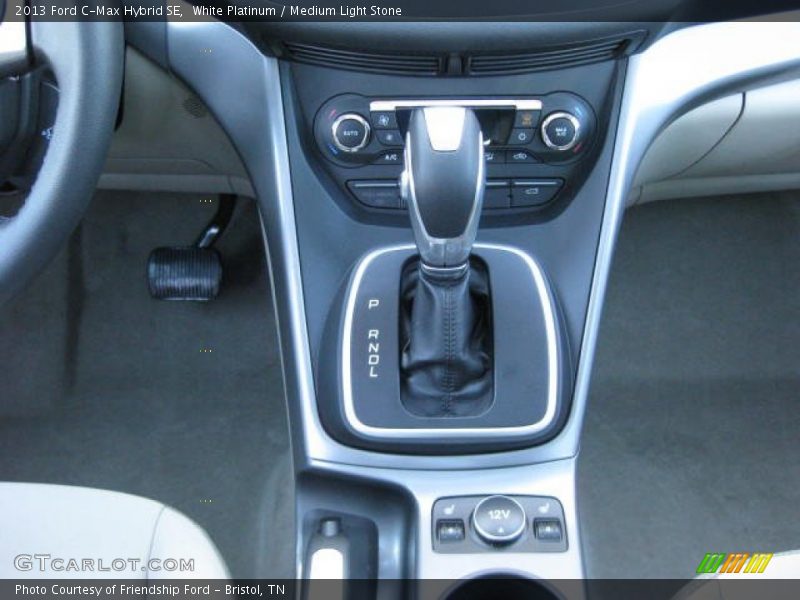 White Platinum / Medium Light Stone 2013 Ford C-Max Hybrid SE
