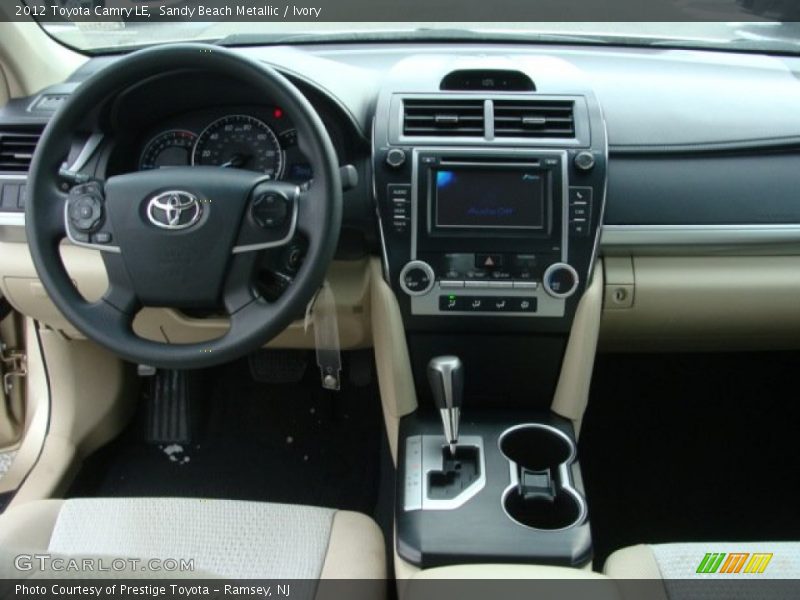 Sandy Beach Metallic / Ivory 2012 Toyota Camry LE