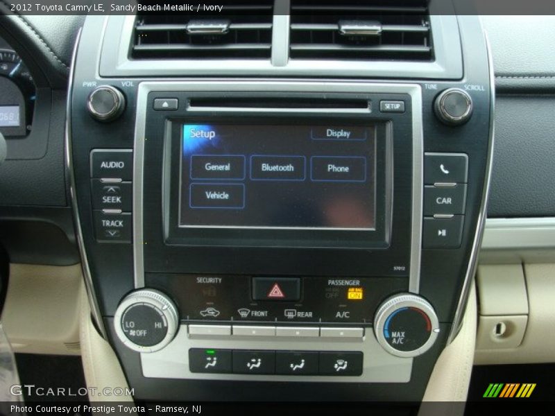 Sandy Beach Metallic / Ivory 2012 Toyota Camry LE